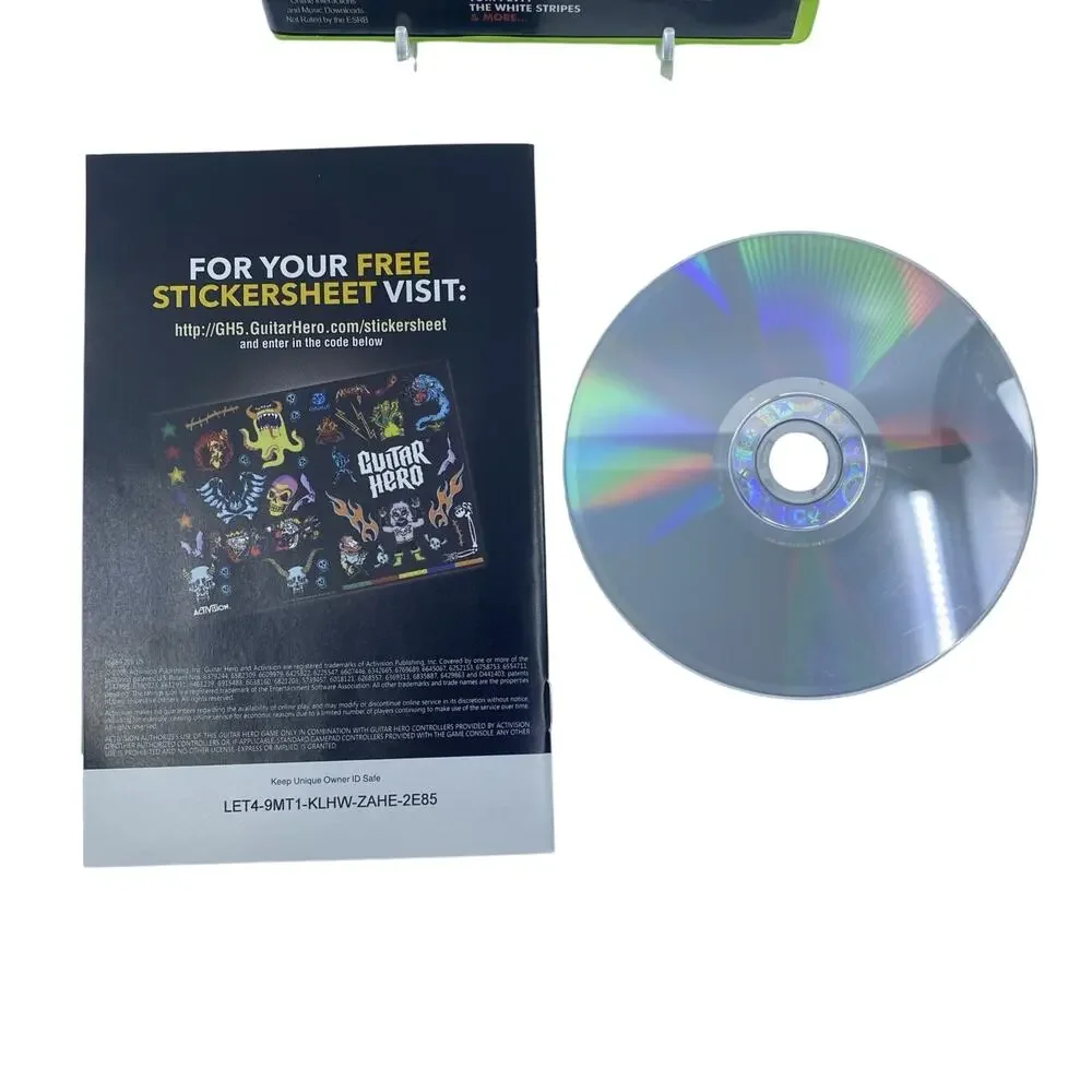 Guitar Hero 5 (Xbox 360, 2009) Complete CIB Tested & Working